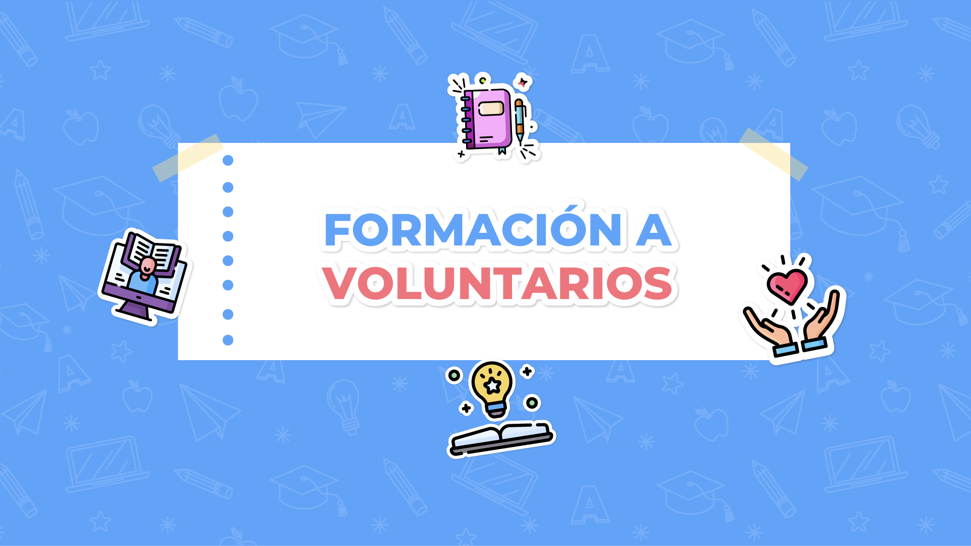 Formación a voluntarios