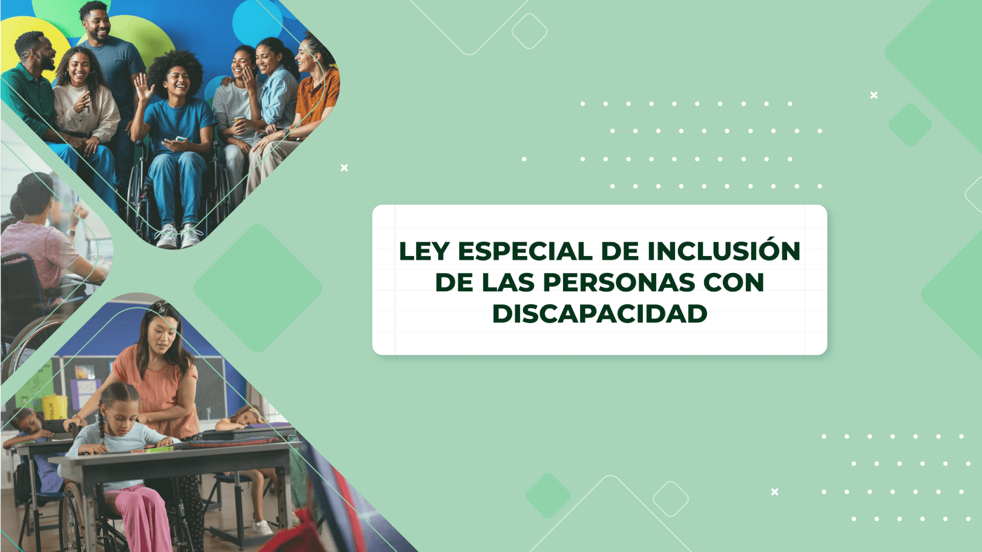 Ley especial de inclusión